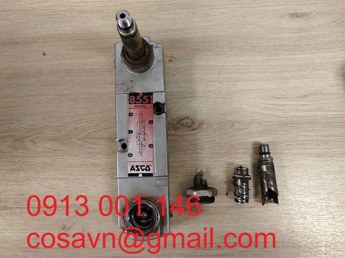 Van điện từ khí nén Dòng ASCO 8551 8551A421
